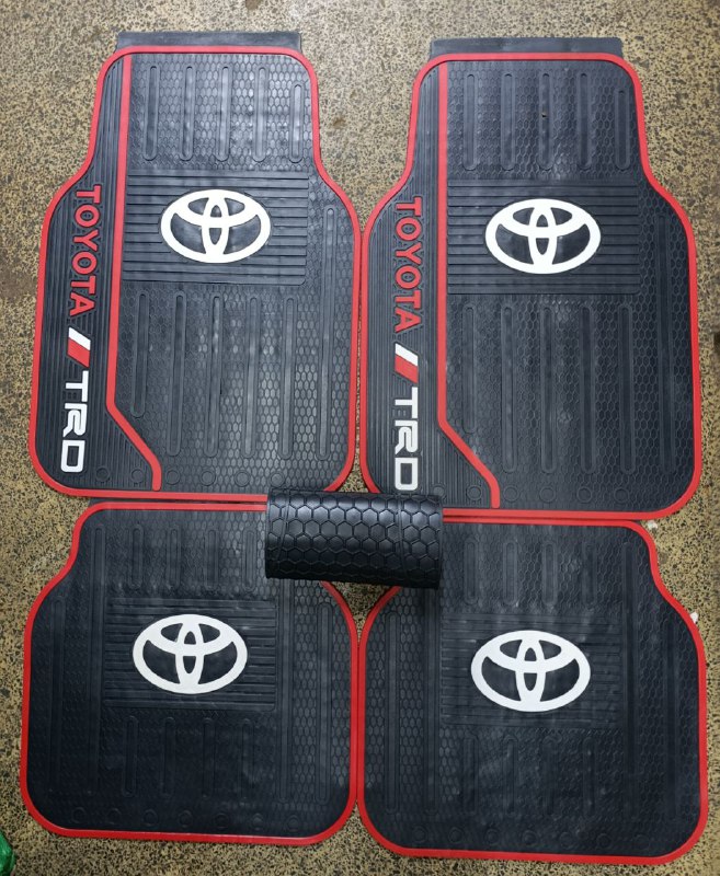 63165efa-a0ee-4862-85a6-cf0654ba9f03 Toyota TRD rubber floor mats - Image 1