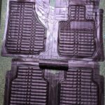 3D rubber car floor mats -brown