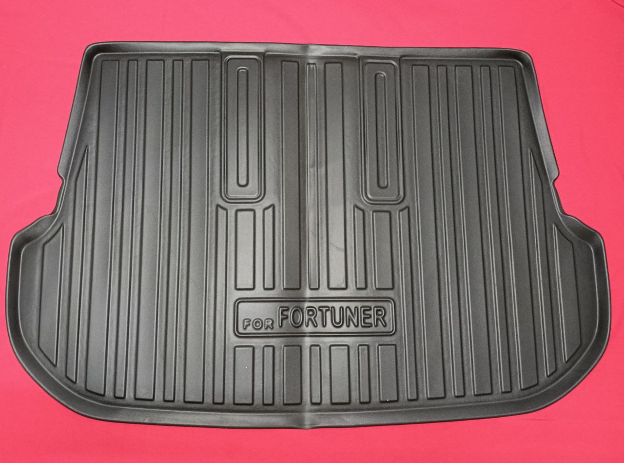 24b7d16c-090b-4a61-a649-2fc8b83496cb Boot Mat For Toyota Fortuner 5 Seater 16-21 - Image 1