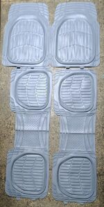Floor Mat 7 Seater 4 PC-Grey