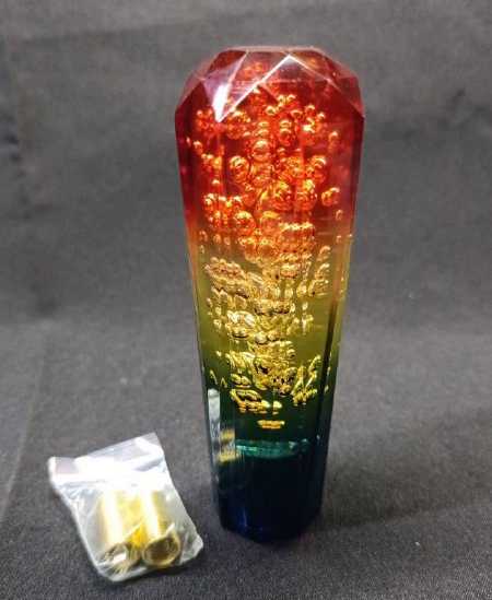 2efd5454-377c-4774-ae4b-fa04fb155b90 Gear Knob Clear 3 Colors - 15 cm - Image 1