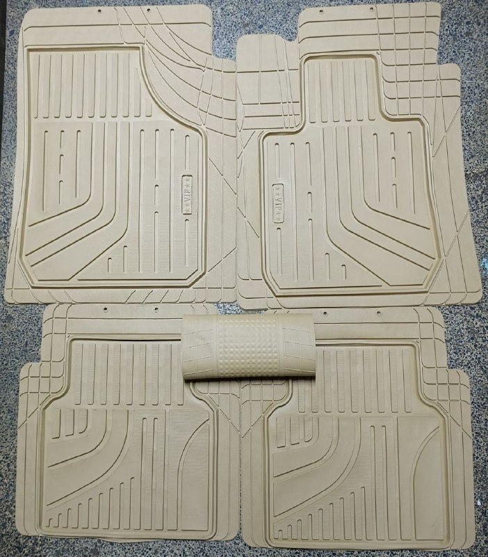 895a1fa4-1e20-4831-9fdc-60863d170bd7 5-piece rubber car floor mat set TP/VIP - Image 1