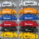 Brembo-style ABS plastic brake caliper covers