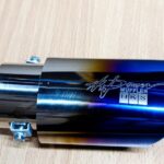 Car Muffler HKS F143 Blue