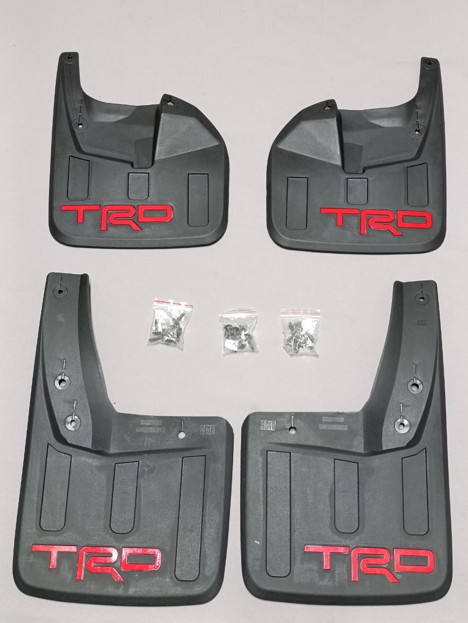 90e9ceee-d55a-40cb-8817-32cb5e4e6d86 Car Mud Flaps For Toyota Hilux TRD Set 4 pcs - Image 1