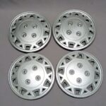 Car Metallic silver 13-inch wheel covers 4 PCS