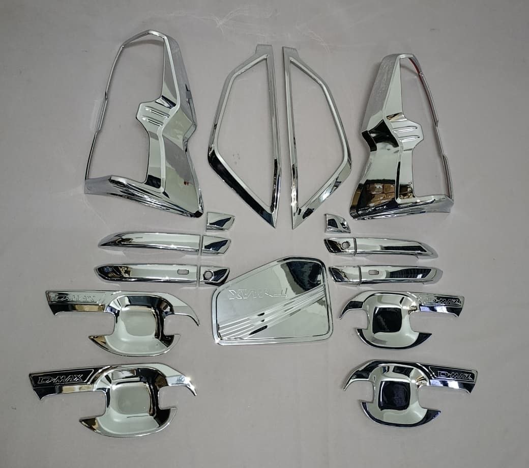 bd46a4bf-aeea-4f87-aa92-e7494dd577e5 Car Chrome Kit For Isuzu D-Max 2021 - Image 1