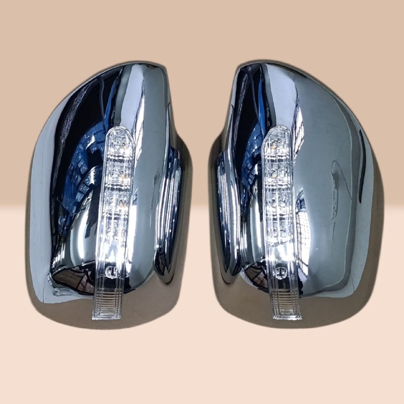 d70ad649-5dc8-4b2d-ada2-5c552a6f782f Car Side Mirror Cover with LED Toyota land cruiser Prado FJ 120 - Image 1